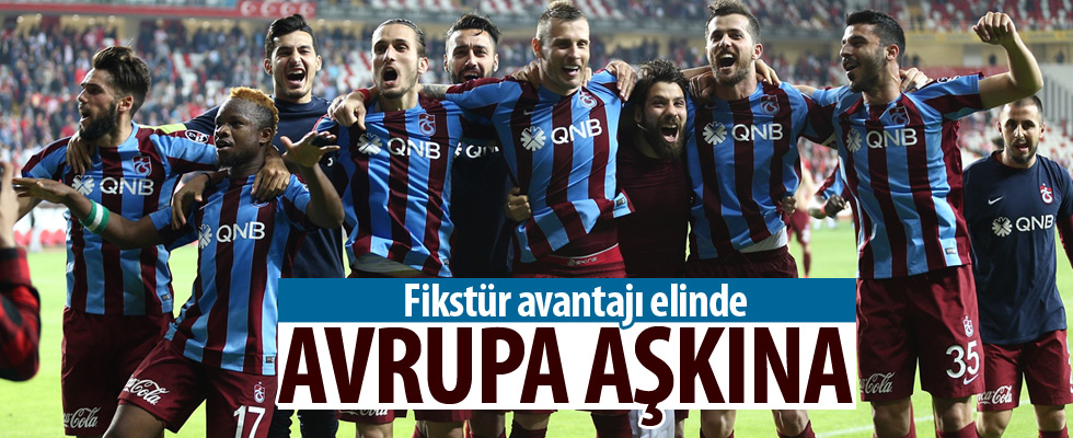Trabzonspor Avrupa'ya gitmeyi hedefliyor