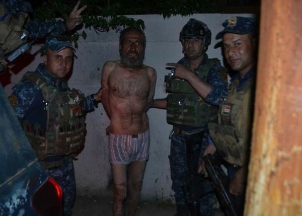 DEAŞ’lı komutanın yakalanma anı