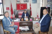 HAKAN YILDIZ - AK Parti Yönetiminden MHP İlçe Başkanı Hakan Yıldız'a Ziyaret