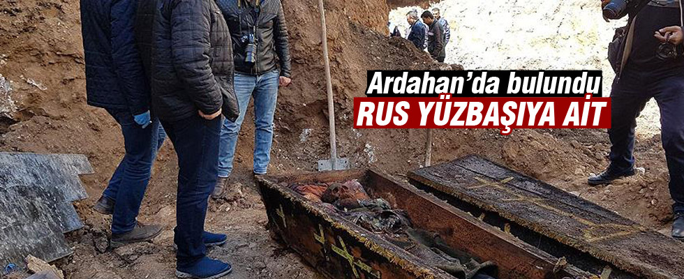 Ardahan'da işgalci Rus subayının çürümemiş cesedi bulundu