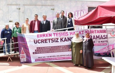 Beyoğlu'nda Ücretsiz Kanser Taraması Başladı