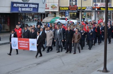 Erzincan 57'Nci Alay İçin Yürüdü