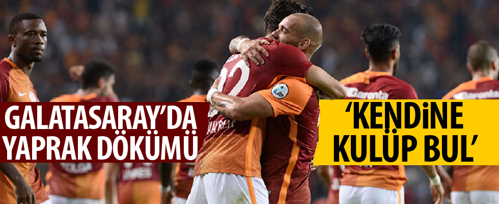 Galatasaray'da ayrılacak isimler kesinleşiyor