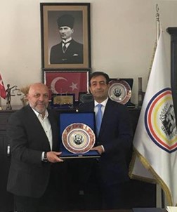 Hak-İş Genel Başkanı Arslan'dan Göğebakan'a Ziyaret