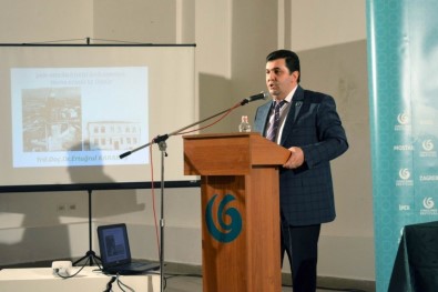 Kırklareli Üniversitesi Öğretim Üyesi Karakuş, Makedonya'da 'Yahya Kemal Beyatlı' Konulu Konferans Verdi