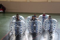 SALON FUTBOLU - KYK Öğrencileri Balon Futbolu İle Buluşturdu