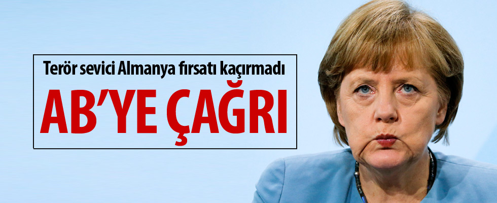 Merkel'den AB'ye Türkiye karşıtı çağrı