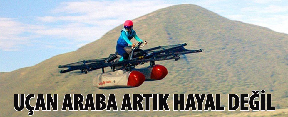 Uçan araba artık hayal değil