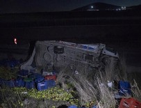 Ankara'da yolcu otobüsü ile kamyon çarpıştı: 11 yaralı