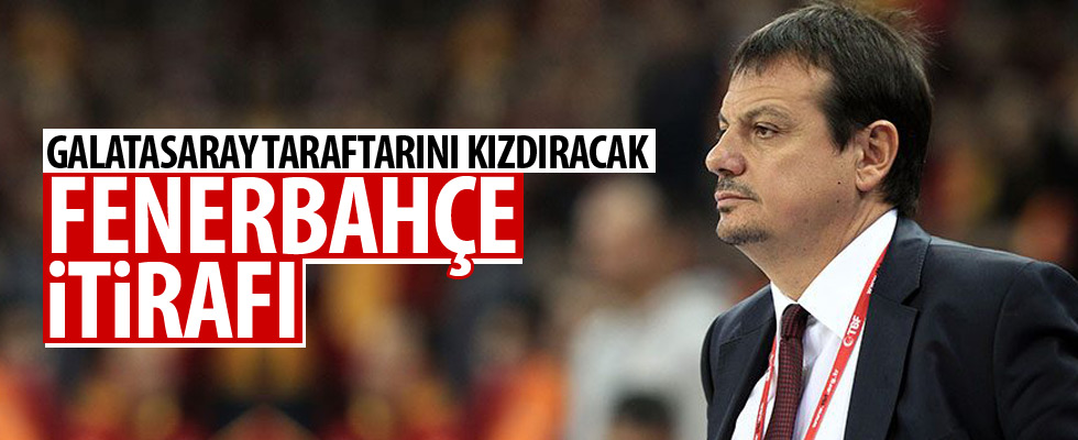 Ergin Ataman: Fenerbahçe'yi kıskanıyorum