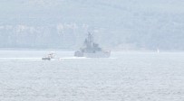 KIYI EMNİYETİ - Rus Askeri Gemisi Yük Gemisiyle Çarptıştı