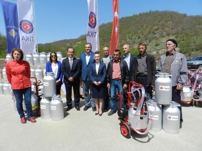 TİKA'dan Kosova Süt Üreticilerine Destek