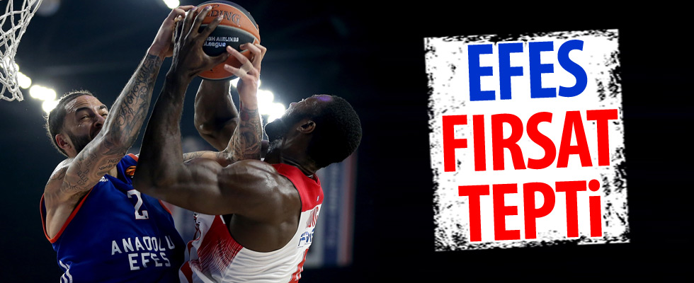 Anadolu Efes son maça bıraktı