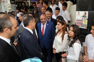 Çevre Ve Şehircilik Bakanı Özhaseki Cizre'de İncelemelerde Bulundu