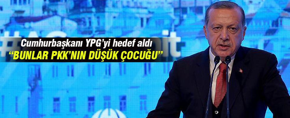 Cumhurbaşkanı Erdoğan: Bunlar bizdeki PKK'nın düşük çocuklarıdır