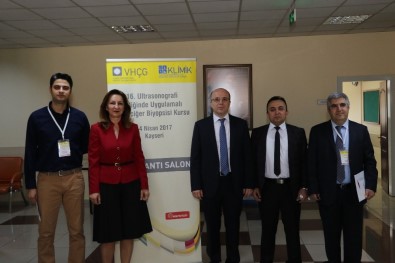 Kayseri'de Ultrasonografi Eşliğinde Uygulamalı Karaciğer Biyopsi Kursu Düzenlendi