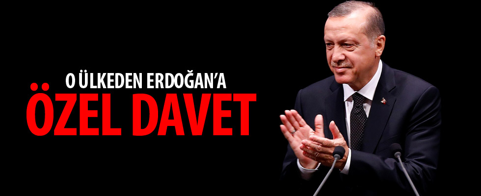 Cumhurbaşkanı Erdoğan'a özel davet