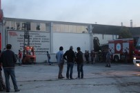 BEYAZKÖY - Tekirdağ'da Tekstil Fabrikasında Yangın