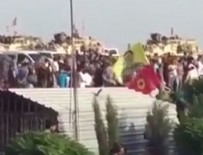 YPG - ABD askerleri öldürülen YPG'lilerin cenazesine katıldı
