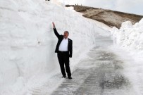NEMRUT DAĞI - Bitlis'te Karla Mücadele Sürüyor