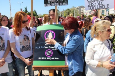 Ereğli'de Kadın Cinayeti Protestosu