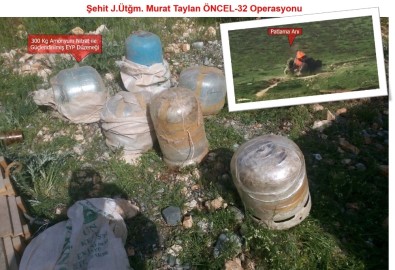 Teröristlerin Döşediği EYP'ler Teker Teker İmha Edildi