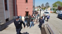 ŞAFAK BASKINI - Uyuşturucu Ticareti Suçundan Adliyeye Sevk Edilen 6 Kişi Tutuklandı