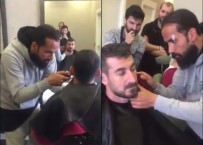 ERKAN ZENGİN - Yıldız Futbolcu Kuaför Oldu