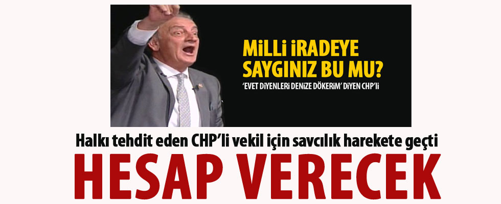 CHP'li vekil için soruşturma başlatıldı