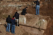 LAHİT - Lahit Mezarların Çıktığı Temel Kazısında, Çalışmalar Sürüyor