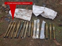 Şırnak'ta 15 Adet Anti Tank Mühimmatı Bulundu