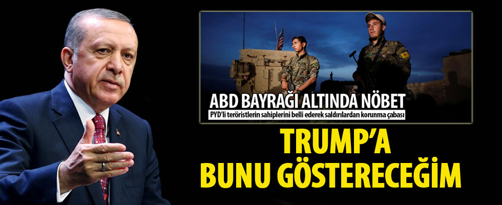 Erdoğan'dan ABD-YPG fotoğraflarına çok sert tepki
