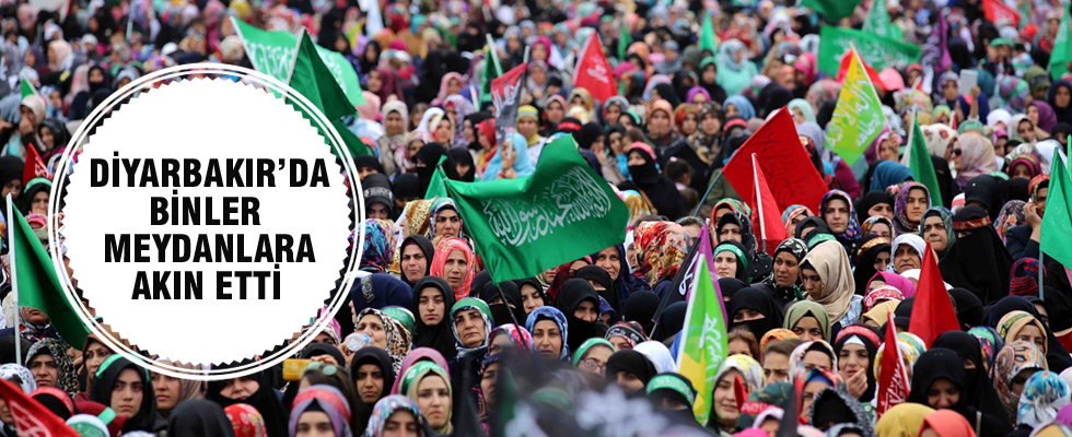 Diyarbakır'da 'Kutlu Doğum Haftası' etkinliği! Pankartlar dikkat çekti