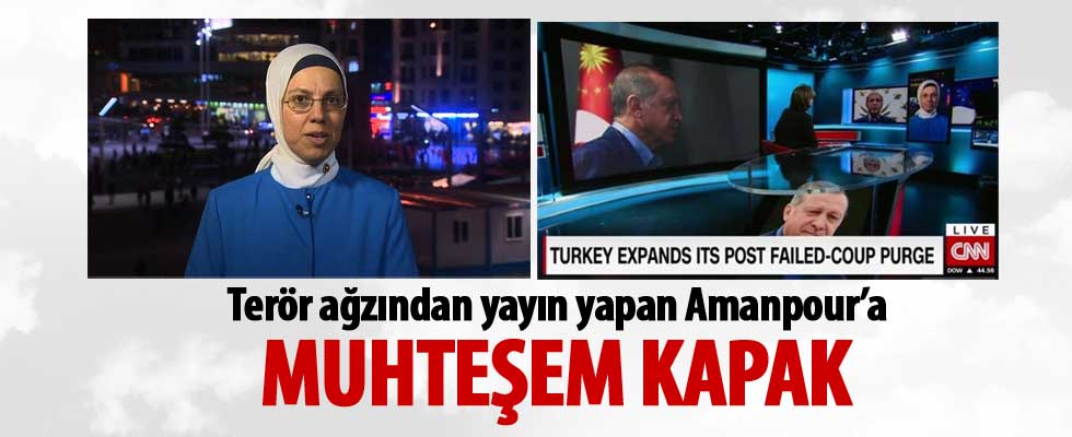 Ravza Kavakçı canlı yayında CNN spikerine haddini bildirdi