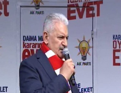 Başbakan Kırıkkale mitinginde konuştu