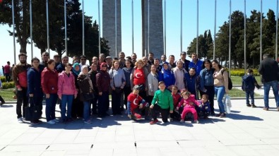 Edirne Sağırlar, Spor, Kültür Ve Aileleri Dayanışma Derneği Çanakkale Şehitleri Anıtı'nı Gezdi