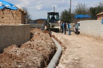 DRENAJ ÇALIŞMASI - Haliliye Belediyesinden Derinkuyu Mahallesinde Drenaj Çalışması