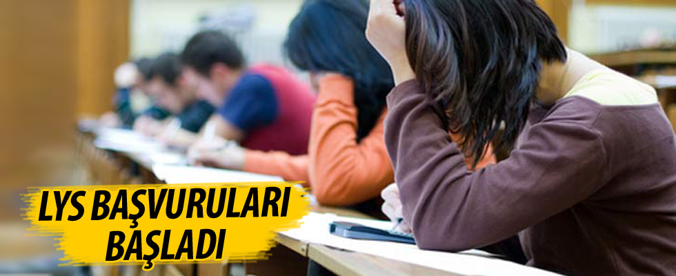LYS başvuruları başladı