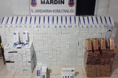 Nusaybin'de 28 Bin 210 Paket Kaçak Sigara Ele Geçirildi