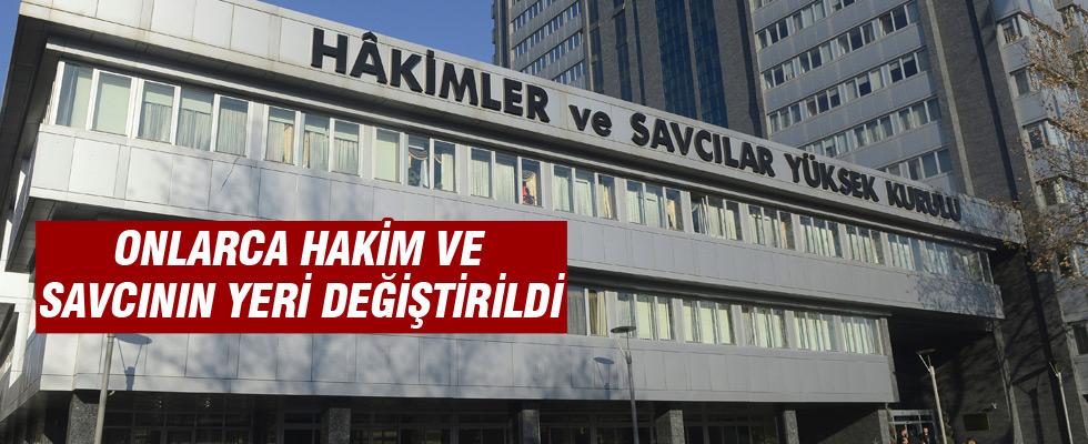 31 hakim ve savcının görev yeri değişti