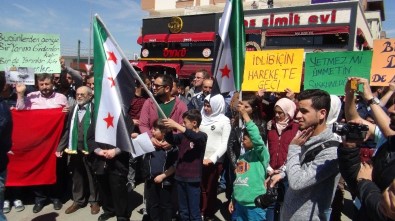 İdlip'teki Suriye Rejiminin Saldırısına Gaziantep'ten Tepki