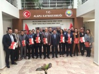 SAIM ESKIOĞLU - Kaymakam Eskioğlu'dan Milli Eğitim Personeline Başarı Belgesi