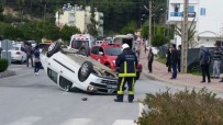 ÇETİN EMEÇ - Manavgat'ta Trafik Kazası Açıklaması 2 Yaralı