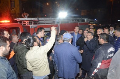 Tunceli'de İş Yeri Yangını