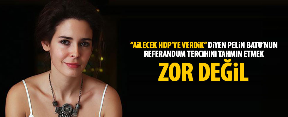 Pelin Batu ağlayarak 'hayır' dedi