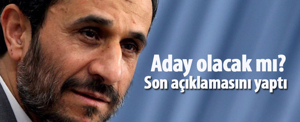 Aday olacak mı? Son açıklamasını yaptı