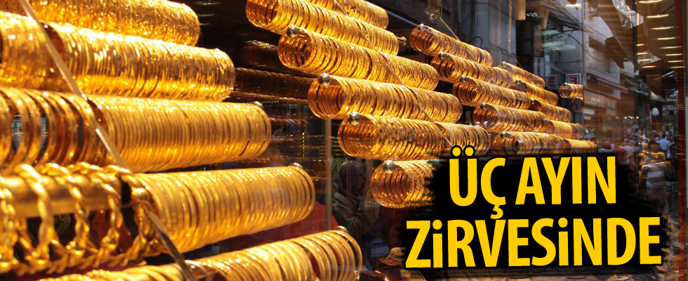 Altın uçuşa geçti