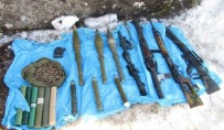 UÇAKSAVAR - Bingöl Kırsalında M-16, Kanas, Roketatar Ve Çok Miktarda Mühimmat Ele Geçirildi