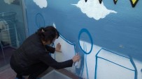 KANSERLI ÇOCUKLARA UMUT VAKFı - Hastane Duvarları Grafitiler İle Renkleniyor