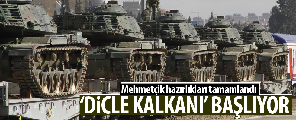 Mehmetçik harekat için hazır